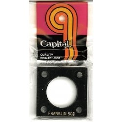 Capital Holder - Franklin Half Dollar, 2x2 Capital Holder - Franklin Half Dollar, 2x2