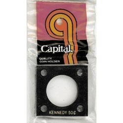 Capital Holder - Kennedy Half Dollar, 2x2