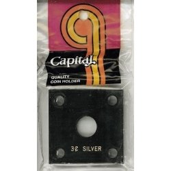 Capital Holder - 3c Silver, 2x2