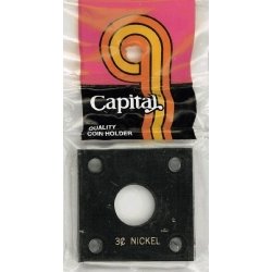 Capital Holder - 3c Nickel, 2x2