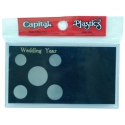 Capital Holder - Wedding Year (Cent through Half), Meteor Capital Holder - Wedding Year (Cent through Half), Meteor
