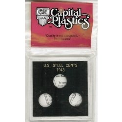 Capital Holder - Steel Cents of 1943