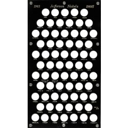 Capital Holder - Jefferson Nickels 1965-1989S
