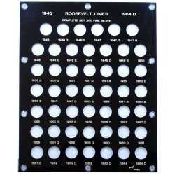 Capital Holder - Roosevelt Dimes 1946-1964D (Silver Set) Capital Holder - Roosevelt Dimes 1946-1964D (Silver Set)