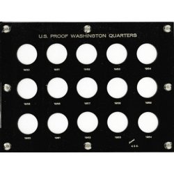Capital Holder - Proof Washington Quarters 1950-1964 Capital Holder - Proof Washington Quarters 1950-1964