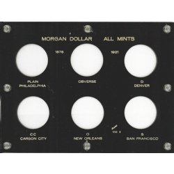 Capital Holder - Morgan Dollar All 5 Mints