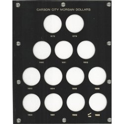 Capital Holder - Carson City Morgan Dollars 1878-1893