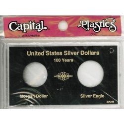 Capital Holder - Silver Dollar 100 Year Set Meteor (Morgan and Silver Eagle) Capital Holder - Silver Dollar 100 Year Set Meteor (Morgan and Silver Eagle)