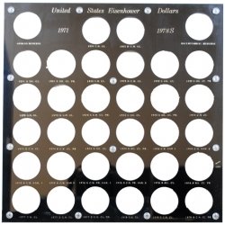 Capital Holder - Complete Eisenhower Dollar Set