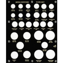 Capital Holder - 20th Century Type Coins, 8x10