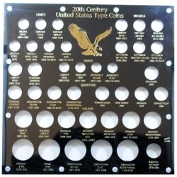 Capital Holder - 20th Century Type Coins, 12x12