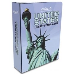HE Harris Stamp Album Traditional US Liberty Binder (3-inch, 2-post)