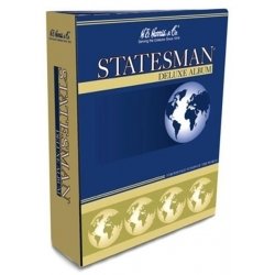 HE Harris Stamp Album Statesman Binder (3-inch, 2-post)