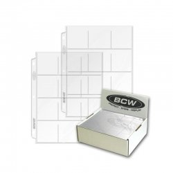 BCW Vinyl Pages -- 20 Pocket (2x2)