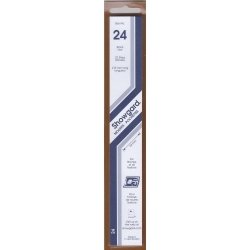 Showgard Stamp Mount Strips: 24mm - Black