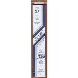 Showgard Stamp Mount Strips: 27mm - Black