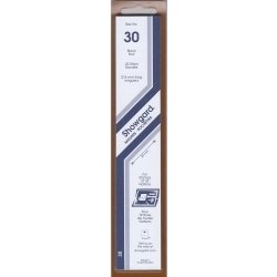 Showgard Stamp Mount Strips: 30mm - Black