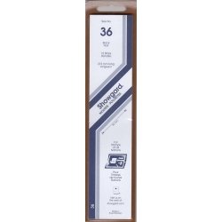 Showgard Stamp Mount Strips: 36mm - Black