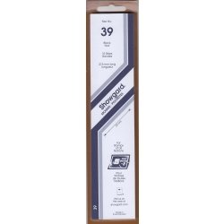 Showgard Stamp Mount Strips: 39mm - Black