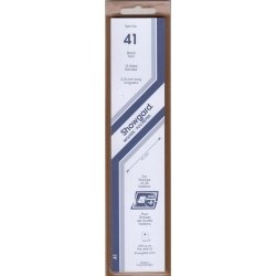 Showgard Stamp Mount Strips: 41mm - Black
