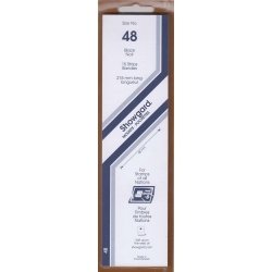 Showgard Stamp Mount Strips: 48mm - Black