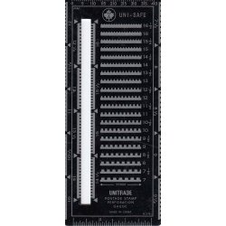 Uni-Safe Metal Slotted Perforation Gauge