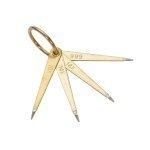 Gold Test Needles, 4 (10k, 14k, 18k, Silver) 4 Needles