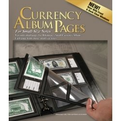 Whitman Premium Currency Album Refill Pages - Small Notes