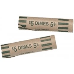 Preformed Coin Wrappers  - Dime