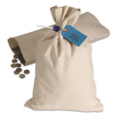 Heavyweight Cotton Duck Cloth Coin Bag - Half Bag