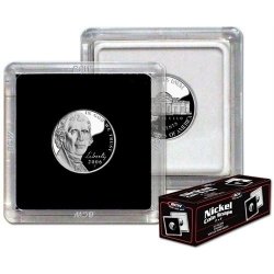 BCW 2X2 Coin Snap - Nickels BCW 2X2 Coin Snap - Nickels
