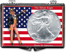 ASE Uncle Sam with US Flag - Snaplock