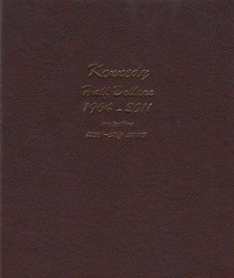 Dansco Album 8166: Kennedy Half Dollars w/ Proofs, 1964-2011