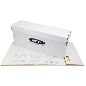 BCW Cardboard Comic Storage Box - Long - Bundle of 10 BCW Cardboard Comic Storage Box - Long - Bundle of 10