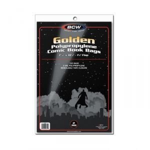 BCW Comic Bags - Golden BCW Comic Bags - Golden
