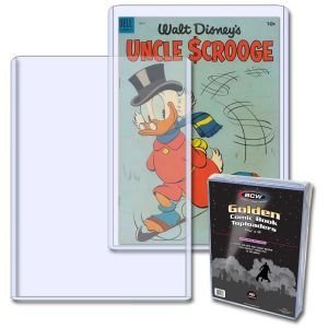 BCW Comic Topload Holders - Golden BCW Comic Topload Holders - Golden