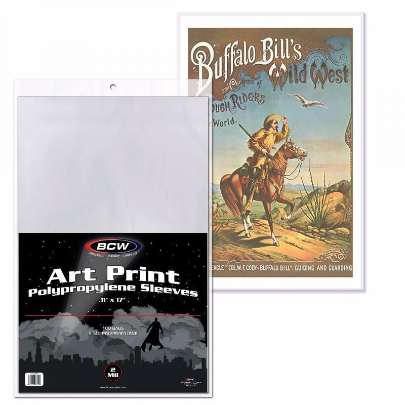 BCW 11x17 Art Print Sleeves