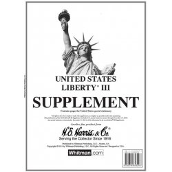 HE Harris Stamp Album Supplement -- 2015 Liberty III Supplement