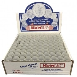 Edgar Marcus Round Koin Tubes - Nickel - Case Edgar Marcus Round Koin Tubes - Nickel - Case
