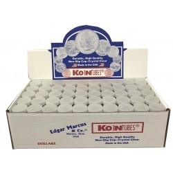 Edgar Marcus Round Koin Tubes - Large Dollar - Case Edgar Marcus Round Koin Tubes - Large Dollar - Case