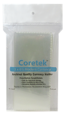 Coretek  Currency Holder 6 1/2 x 3 - 50 pack-- Modern