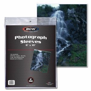 BCW - Photo Sleeves - 8 X 10