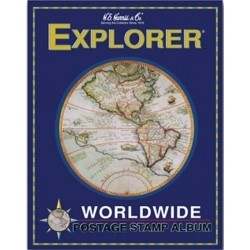 HE Harris Junior Stamp Album -- Explorer (Worldwide)