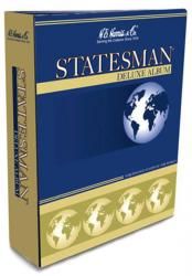 HE Harris Stamp Album Statesman Binder (3-inch, 2-post)