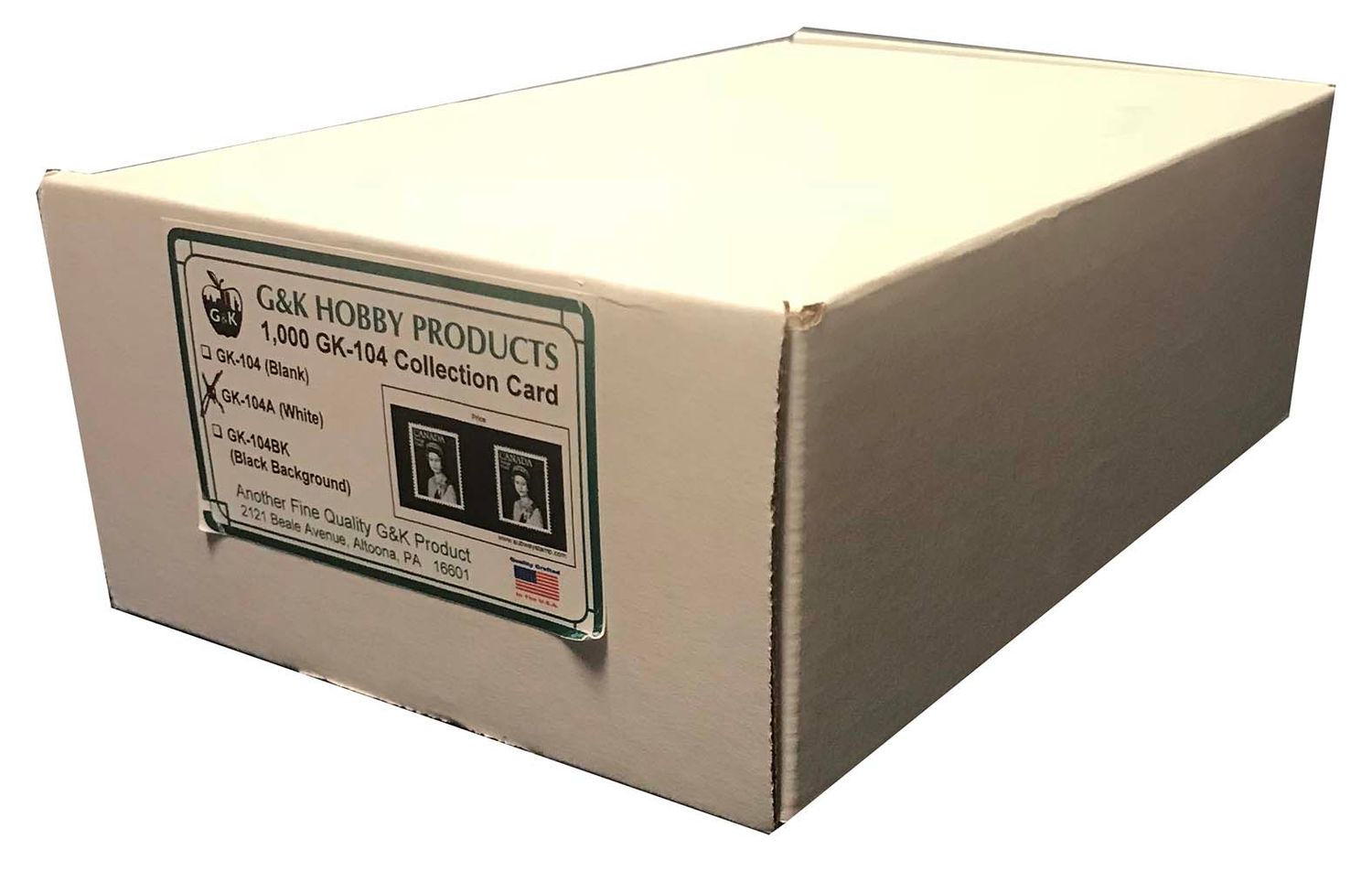G&K Dealer Cards (104) -- 4 1/4 x 2 3/4 - Box G&K Dealer Cards (104) -- 4 1/4 x 2 3/4 - Box