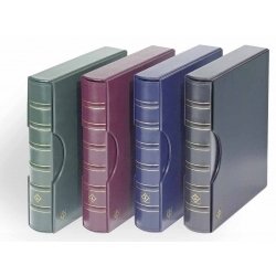 Grande Classic 3 Ring Certified Coin Slab Album with Slip Case (4 Pages) Green