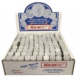 Edgar Marcus Round Koin Tubes - Penny - Case