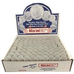 Edgar Marcus Round Koin Tubes - Quarter - Case
