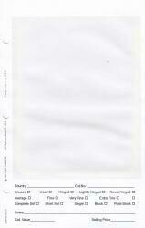 G&K Dealer Sales Pages -- Card Stock -- 5.5x8.5 -- Full Page - Box