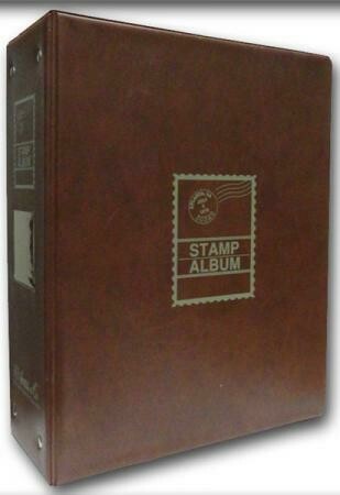 HE Harris Stamp Album Worldwide Heirloom Binder (3.5-inch, 2-post)